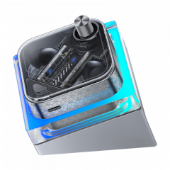 red magic DAO TWS gaming earbuds custom edition