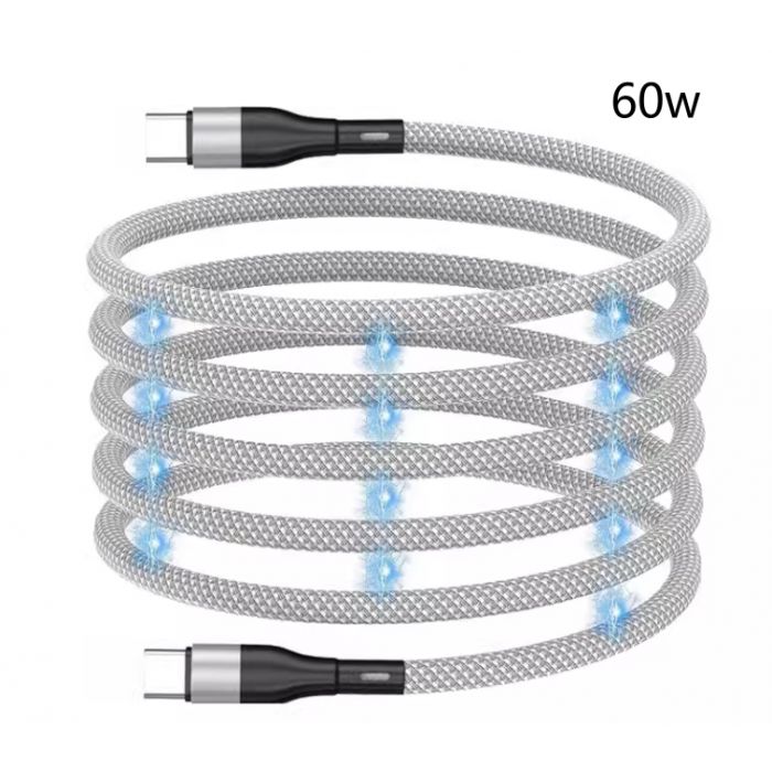 Magnetic Easy-manageable USB Type C Cable 1.5m