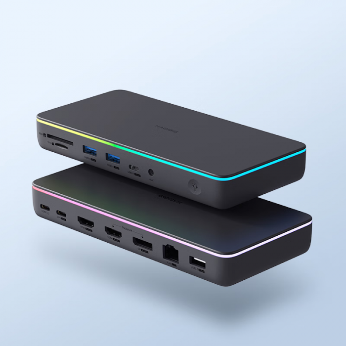 Hagibis DisplayLink USB-C Docking Station