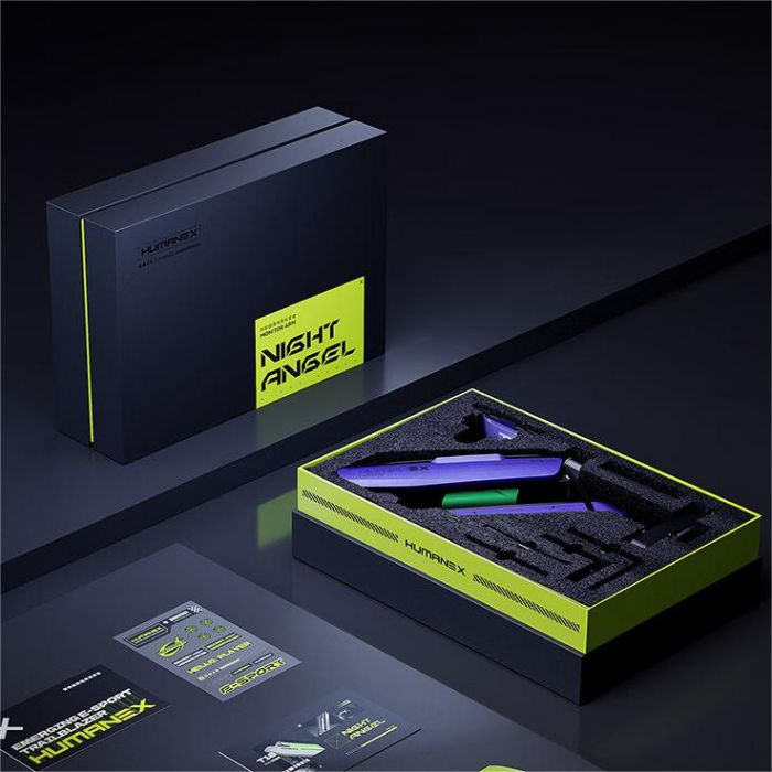 HUMANEX T18-1X RGB Gaming Monitor Stand (Single Arm 17-49