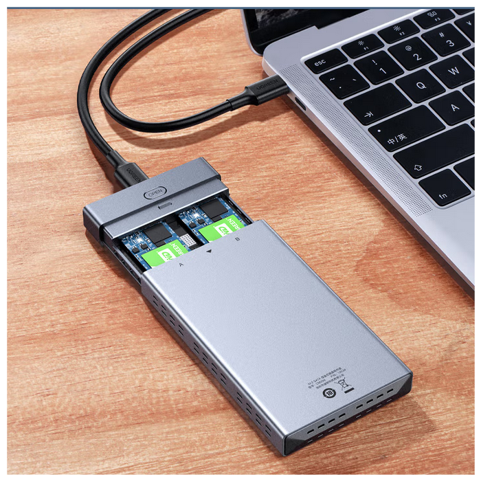 UGREEN M.2 Sata Dual Drive Enclosure