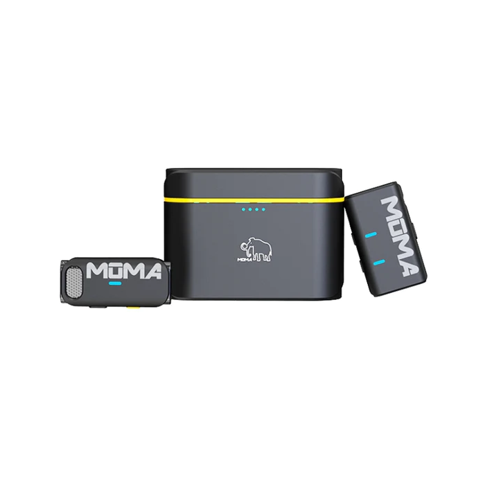 MOMA LARK M1 Dual Wireless Mic System with Charging Box